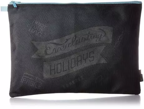 Сумка 2-х комнатная на молнии, размер L, водоотталкивающий материал Cordura INT14L 35 см, светло-голубой [Innovator] 0,19 кг светло-синий