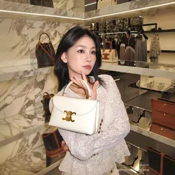 Сумка Arc de Triomphe Nino из натуральной кожи в стиле ретро — элегантная сумка-мессенджер для женщин Medium 25*17.5*10CM