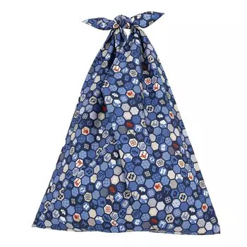 Сумка Azuma tote из хлопка с длинной ручкой, которую также можно использовать как эко-сумку ~Шестиугольная~ 100%