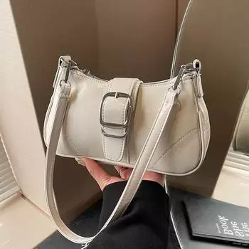 Сумка-багет Premium Sense Niche Underarm, женская модная повседневная сумка-багет для поездок на работу, универсальная сумка через плечо красный