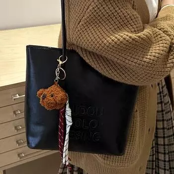 Сумка большой вместимости Premium Sense, женская модная сумка-тоут для поездок на работу, женская сумка через плечо Niche коричневый