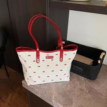 Сумка большой вместимости женская летняя универсальная новая повседневная сегодня популярная наплечная сумка сумка-тоут для поездок на работу