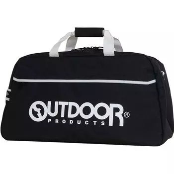 Сумка Boston через плечо, большая емкость 50 л, для путешествий, клуба, активного отдыха, водонепроницаемая, боковой карман, цвет черный, белый [Товары для активного отдыха] OD-13105