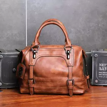 Сумка Boston через плечо для женщин из искусственной кожи, роскошные сумки высокого качества, женская сумка-мессенджер с верхней ручкой через плечо