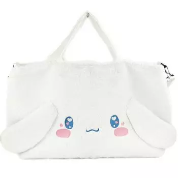 Сумка-бостон Yasuda Tsusho Die Cut Fur Cinnamoroll Высота x Ширина верха 69 x Ширина дна 54 x Нижняя вставка 13 x Окружность ручки 46 x Высота ручки
