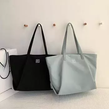 Сумка-булочка с клецками, нейлоновые сумки-тоут, классическая нейлоновая женская сумка, модные сумки на плечо, женские сумки с клецками фиолетовый