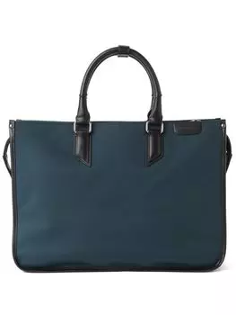 Сумка Campus Bag из нейлона и кожи, сумка-бриф ТЕМНО-СИНИЙ [Beams Heart] Мужская -