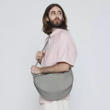 СУМКА Cb ПОЛУКРУГЛОГО БОЛЬШОГО КРЕСТА (СЕРЫЙ), CB2211603-7000025277