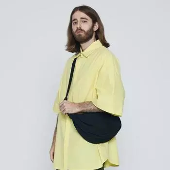 СУМКА Cb ПОЛУКРУГЛОГО КРЕСТА (ЧЕРНЫЙ), CB217002-7000025288