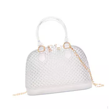 Сумка-цепочка через плечо, новинка, летняя, из ПВХ-желе для уличных пляжных фестивалей