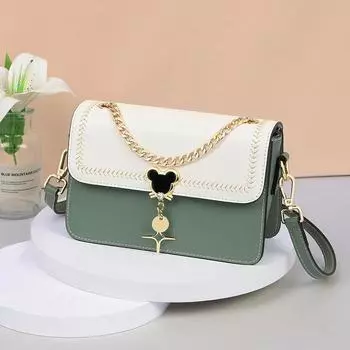 Сумка-цепочка через плечо, осенне-зимняя, высококачественная, легкая, роскошная кожаная сумка, новый стиль, сумка для поездок на работу