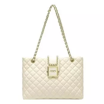 Сумка-цепочка из натуральной кожи с ромбовидной сеткой для женской летней новой модной сумки, большая вместительная сумка, сумка через плечо, большая сумка