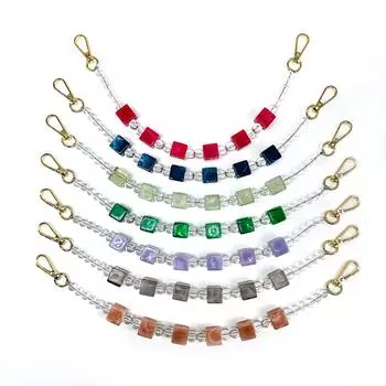 Сумка-цепочка, сменный ремень для сумки, клатчи, акриловые цепи, 34 см, ремни, кошелек своими руками, сумки ручной работы, аксессуары 4