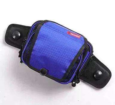 Сумка-чехол на бак с присоской DEGNER, синяя, 1,5 л, NB-180