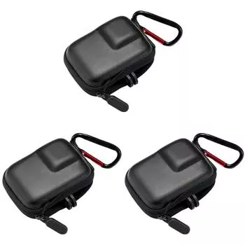 Сумка-чехол с карабином для экшн-камер GoPro12/11/10/9/8/7 (черный)