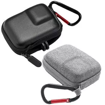 Сумка-чехол с карабином для экшн-камер GoPro12/11/10/9/8/7 (черный)