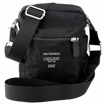 Сумка через плечо 026992 CASH CARRY Полиэстер Sacoche Pochette Crossbody Сумка через плечо ЧЕРНАЯ [Marimekko] и [Item]