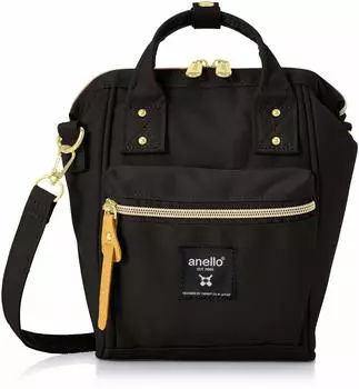 Сумка через плечо 2WAY с ручкой для воды Crossbody Small CROSS BOTTLE ATB3225R Black [Anello] Застежка, водоотталкивающая, сумка,