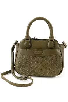 Сумка через плечо 2WAY зеленая [Dakota] DA-1034541-50