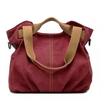 Сумка через плечо, 5 цветов, простой дизайн, женская мода, повседневная джинсовая сумка через плечо большой вместимости красный