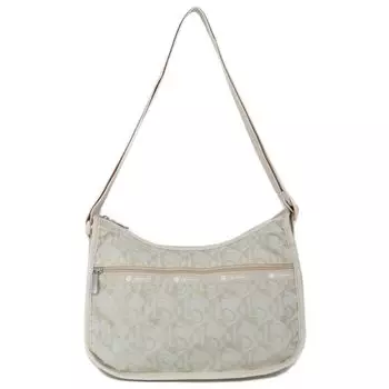 Сумка через плечо 7520 CLASSIC HOBO E872 MONOGRAM JACQUARD IVORY [LeSportsac] [item]