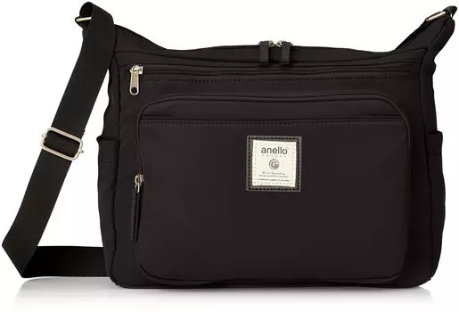 Сумка через плечо A4 10 карманов CINNAMON GTM0334 Черный [Anello Grande]