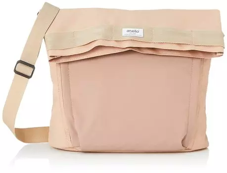 Сумка через плечо A4 OLIVE ATS0922 бежевая [Anello] многофункциональная