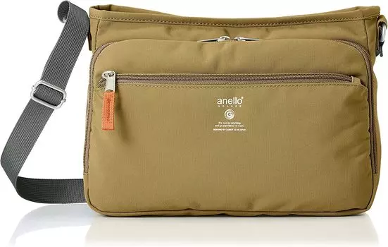 Сумка через плечо A5 CABIN GTM0452Z бежевая [Anello Grande] легкая/водоотталкивающая/многофункциональная