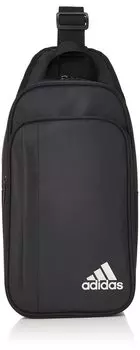 Сумка через плечо Body Bag 7L [Adidas] № 68103 Мужская черная/серебристая