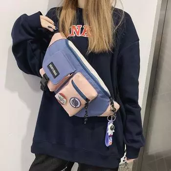 Сумка через плечо большой емкости, индивидуальная функция, бренд мобильного телефона Tide, спортивный карман, модная мужская сумка для хранения вещей;сумки M