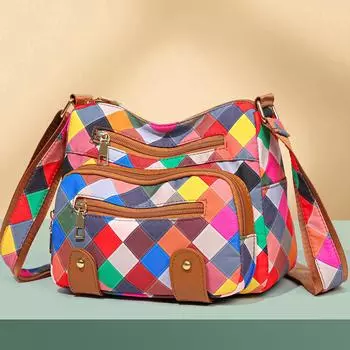 Сумка через плечо большой емкости, сумка для матери среднего возраста, женская сумка через плечо