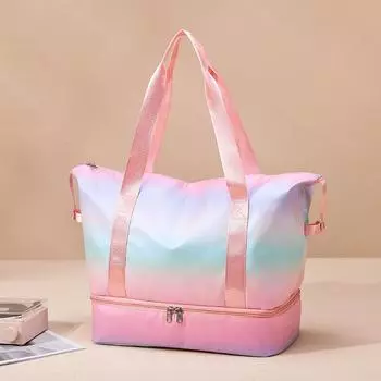 Сумка через плечо большой вместимости 2024 года, новый багаж для отдыха и деловых поездок, женская тканевая сумка, универсальная простая сумка для путешествий на короткие расстояния