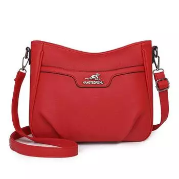 Сумка через плечо большой вместимости для матери среднего возраста, сумка кроссбоди, маленькая квадратная сумка для поездок