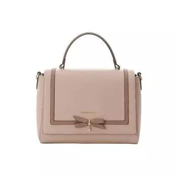 Сумка через плечо Chocolate Ribbon Shoulder Pink Beige [Samantha Vega] Женская
