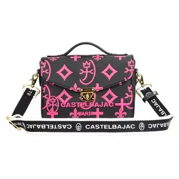 Сумка через плечо Claire 068131 розовая Ширина 23 x Высота 18 x Глубина 10 см [Castelbajac]