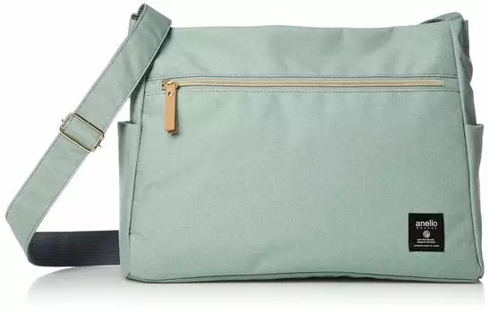 Сумка через плечо CLP Classic Heather Poly 10 Pocket Shoulder Mint Green [Anello Grande] GT-H2522