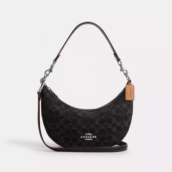 Сумка через плечо Coach Aria из фирменного денима