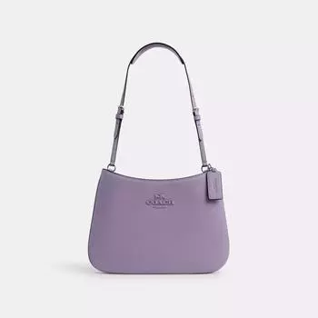 Сумка через плечо Coach Penelope серебристый светло-фиолетовый