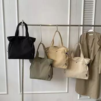 Сумка через плечо Commuter, женская, однотонная, большая вместительная сумка-тоут зелёный