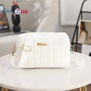 Сумка через плечо Cozy Up, сумка через плечо, женская сумка 20x14x6cm белый