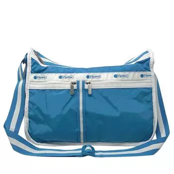 Сумка через плечо Crossbody DELUXE EVERYDAY BAG 7507 [LeSportsac] Женская (ЗРИТЕЛЬ ЛАЗУРНЫЙ) [Продукт]