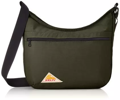 Сумка через плечо CURVE SHOULDER M Оливковый [Kelty] 2.0