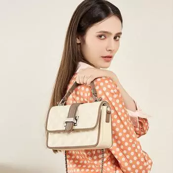 Сумка через плечо Diamond Check Bag Женская Популярный подарок на день рождения Пожилая кожаная сумка для женщин