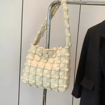 Сумка через плечо для молодых женщин, повседневная минималистичная сумка-тоут, модная многофункциональная женская сумка через плечо чёрный