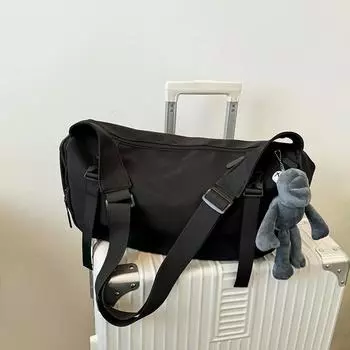 Сумка через плечо для мужчин, модная женская сумка в японском стиле Harajuku, новая универсальная сумка для спецодежды, простая повседневная сумка через плечо only bag