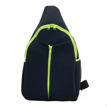 Сумка через плечо для оборудования и аксессуаров для пиклбола чёрный