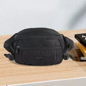 Сумка через плечо для переноски на груди для работы, рыбалки серый