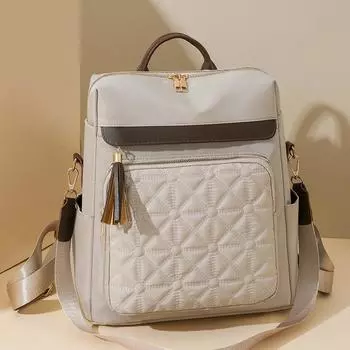 Сумка через плечо для женщин 2024 года, новая корейская версия, универсальный рюкзак, повседневная дорожная сумка большой вместимости, небольшой рюкзак двойного назначения для выхода на улицу и игр