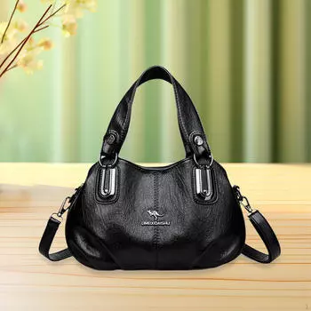 Сумка через плечо для женщин из искусственной кожи, модная, повседневная, для работы и шопинга