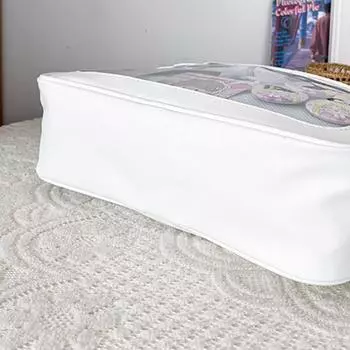 Сумка через плечо для женщин из искусственной кожи Itabag Прозрачная сумка JK Tote Сумка-тоут Сумки Ita bag Crossbody Сумка розовый